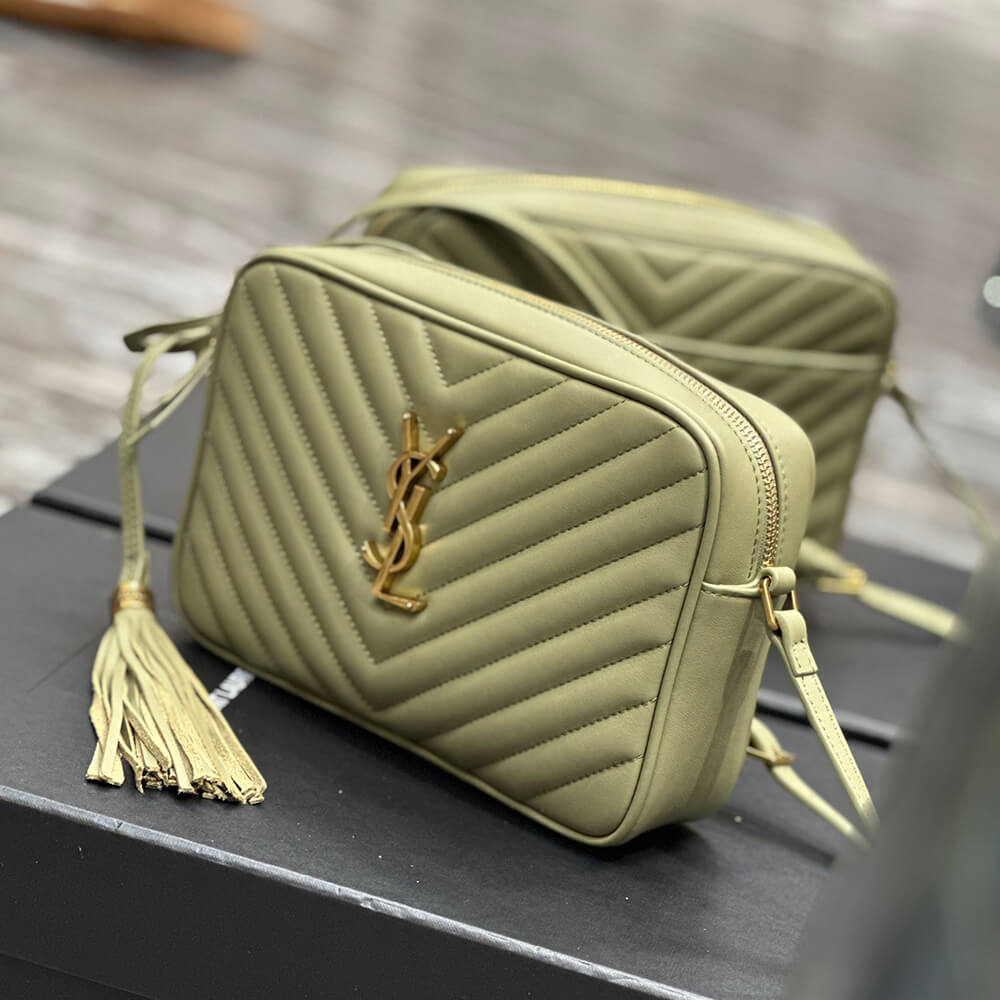 LOU CAMERA BAG IN QUILTED LEATHER