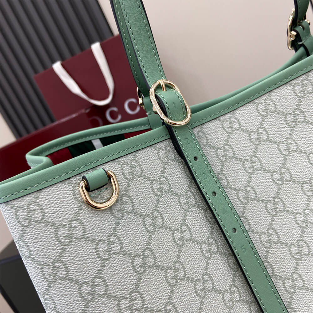 GG Emblem large tote bag
